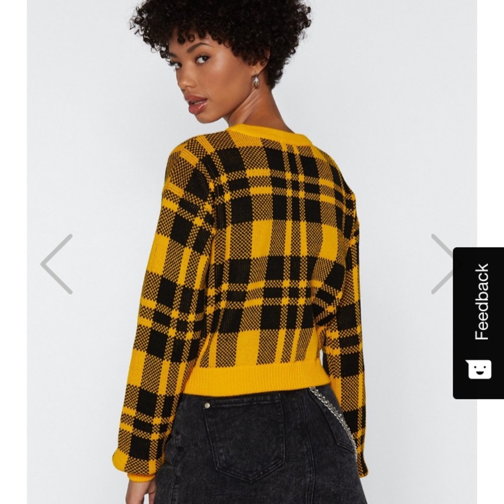 Cropped sweater- never worn